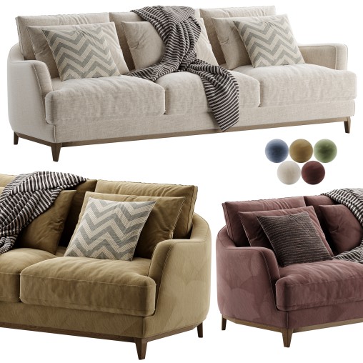 Sofa De Algodon Lino Prose lounge