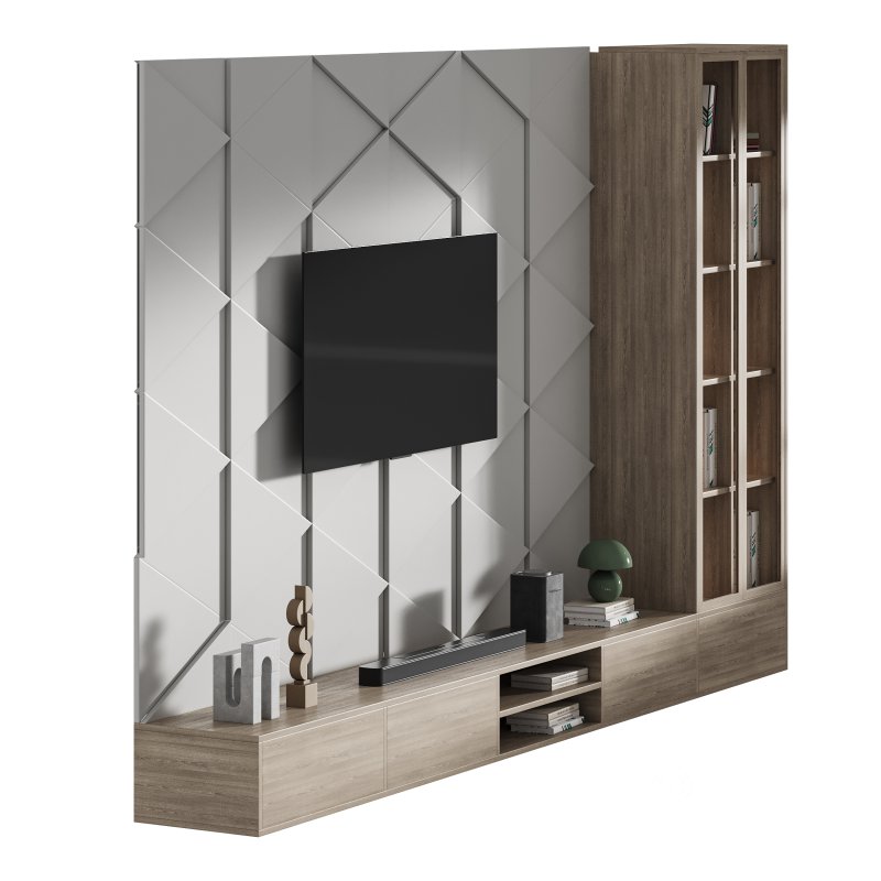 Modern TV Wall 026 Image 7