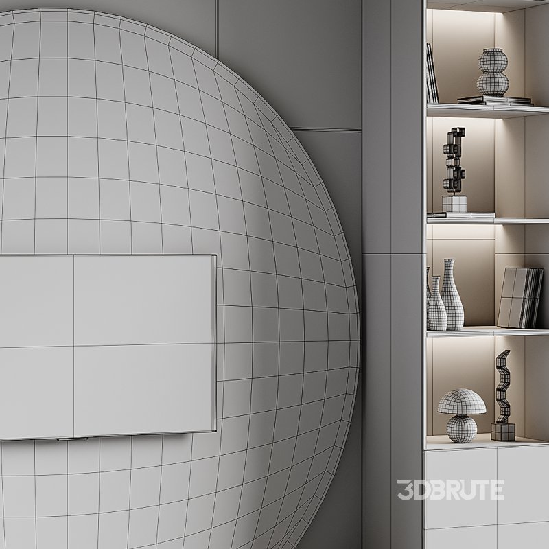 Modern TV Wall 017 Image 15