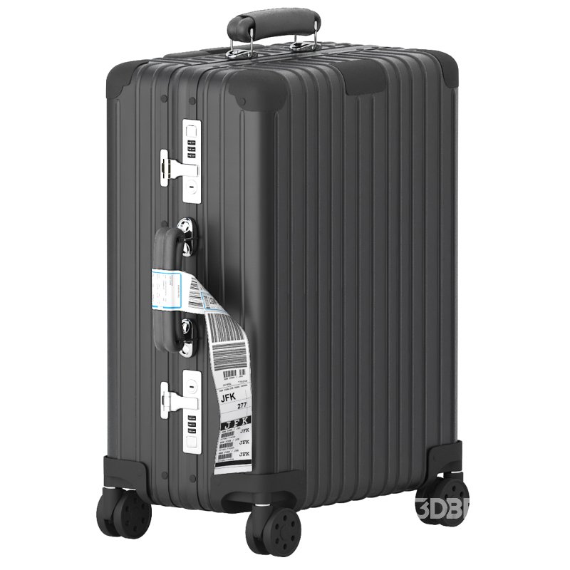 suitcase rimowa classic cabin in black Image 4