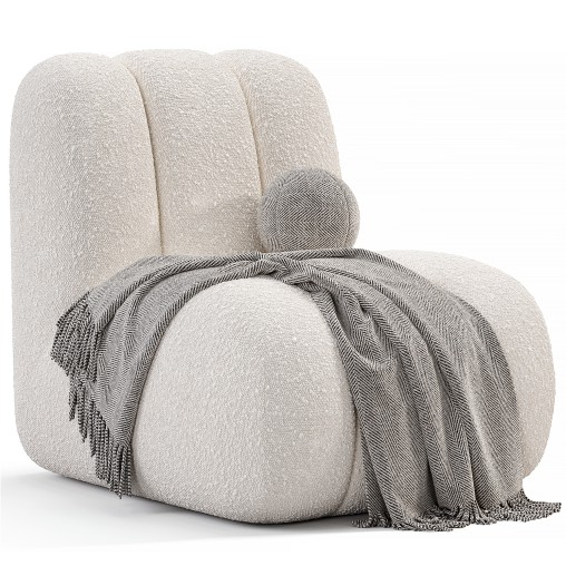 Toe Chair Smoked Sand