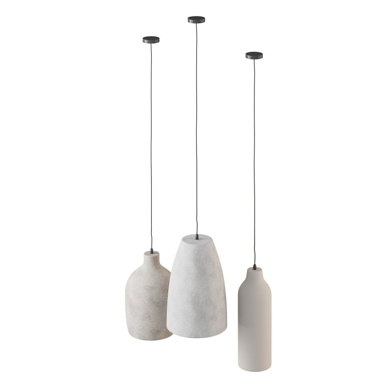 Wabi sabi Pendant Light Wine Bottle Image 6