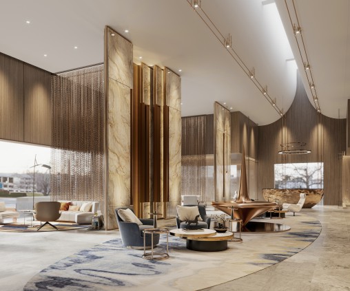 hotel lobby