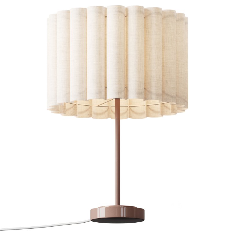 Tafellamp Lucina van linnen Image 8
