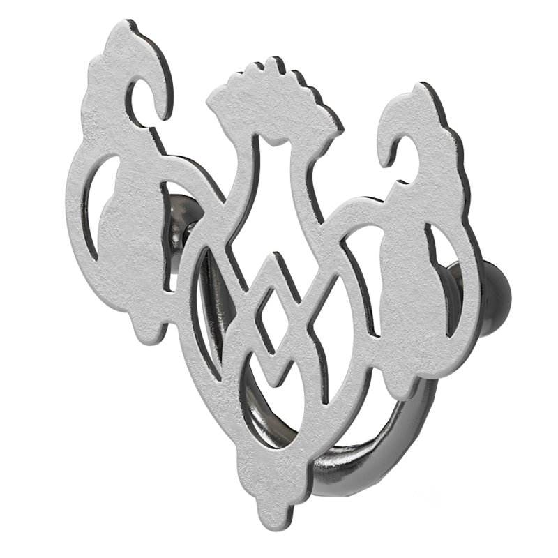 Chippendale Bail Pull Bright Solid Brass Image 8