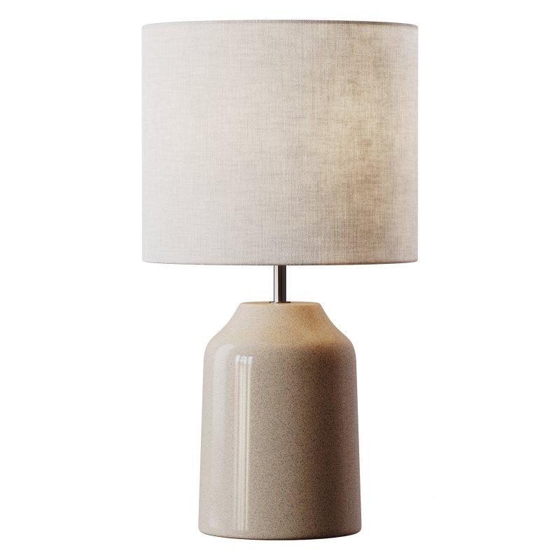 Kleine tafellamp Sandy Glow van keramiek Image 2