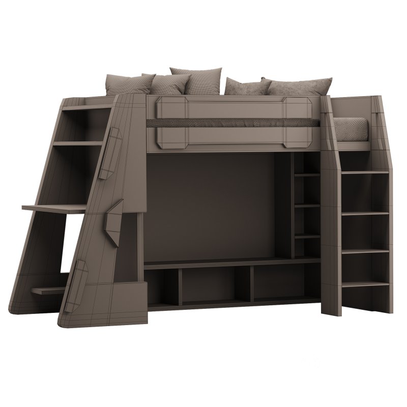 X Rocker Garrison Kids Wooden Gaming High Image 14