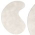 Vanni Solid Cream Curved Wool Rug - Thumbnail 1