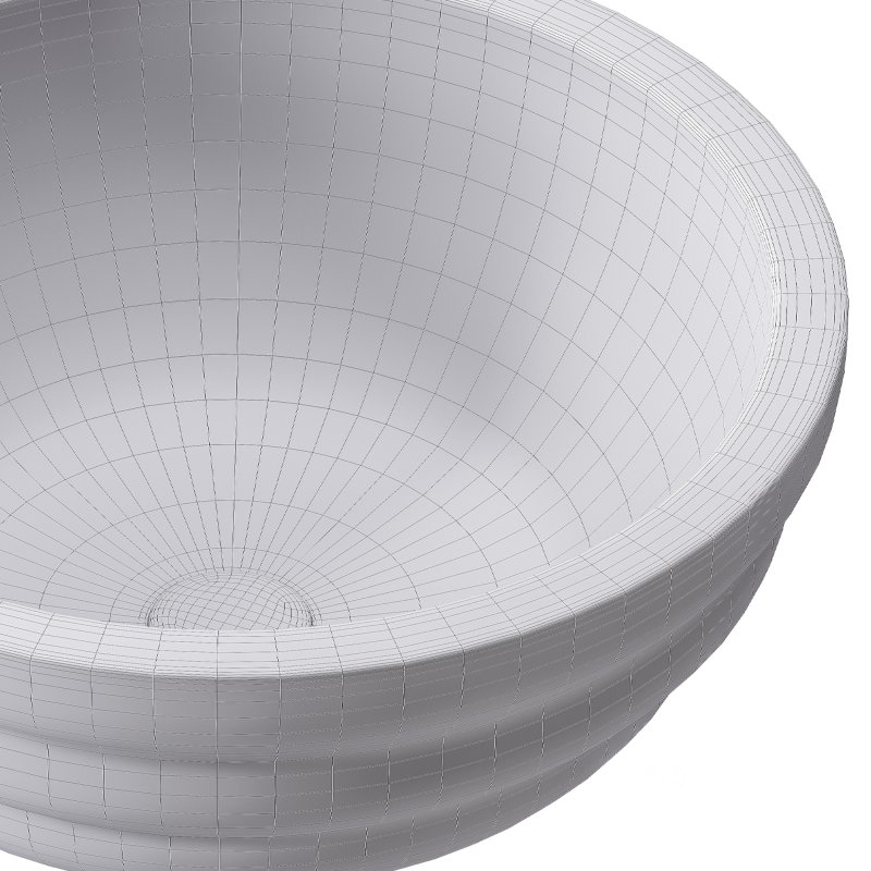 Ozone Round Above Counter Vessel Bathroom Sink Image 11