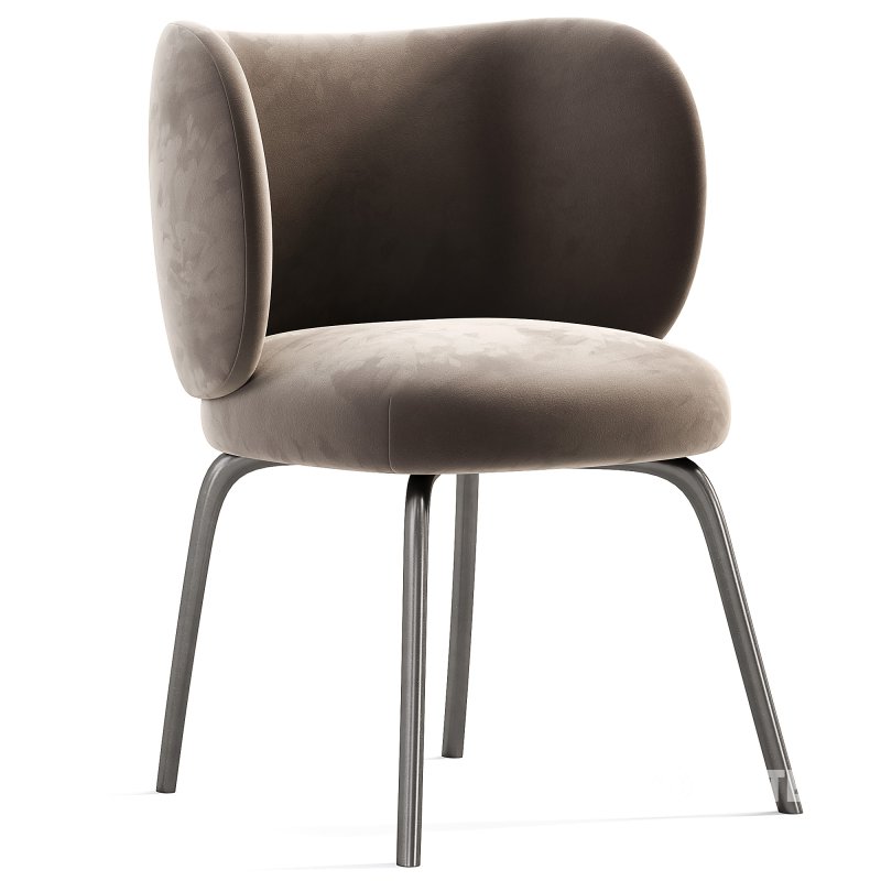 Rico Dining Chair Black Image 4