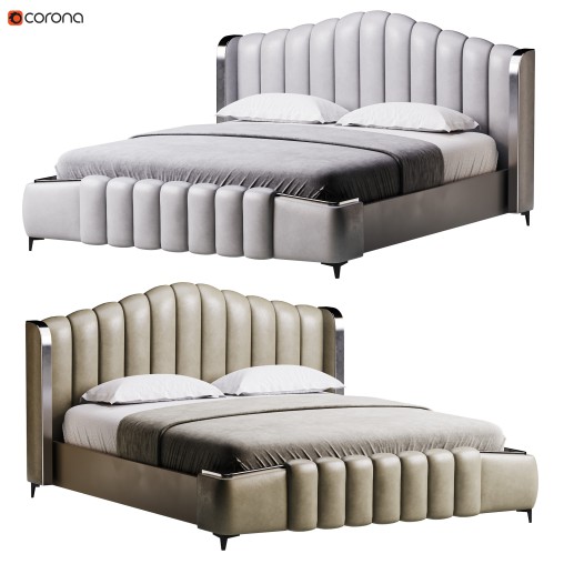 Glam Style Bed