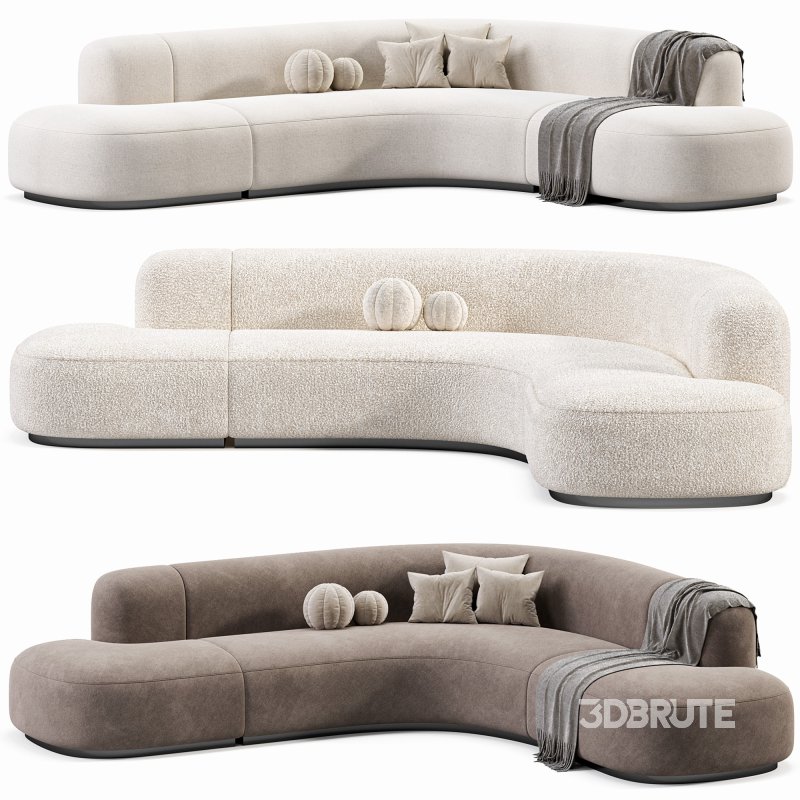 Eichholtz Sofa Bjorn Boucle Sand Image 3