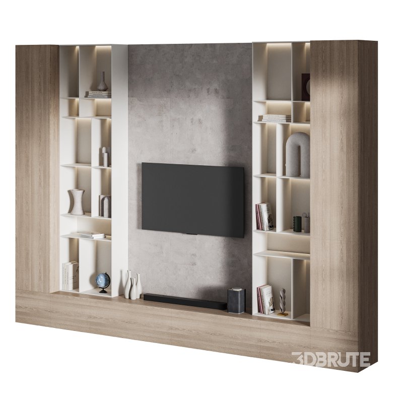 Modern TV Wall 015 Image 2