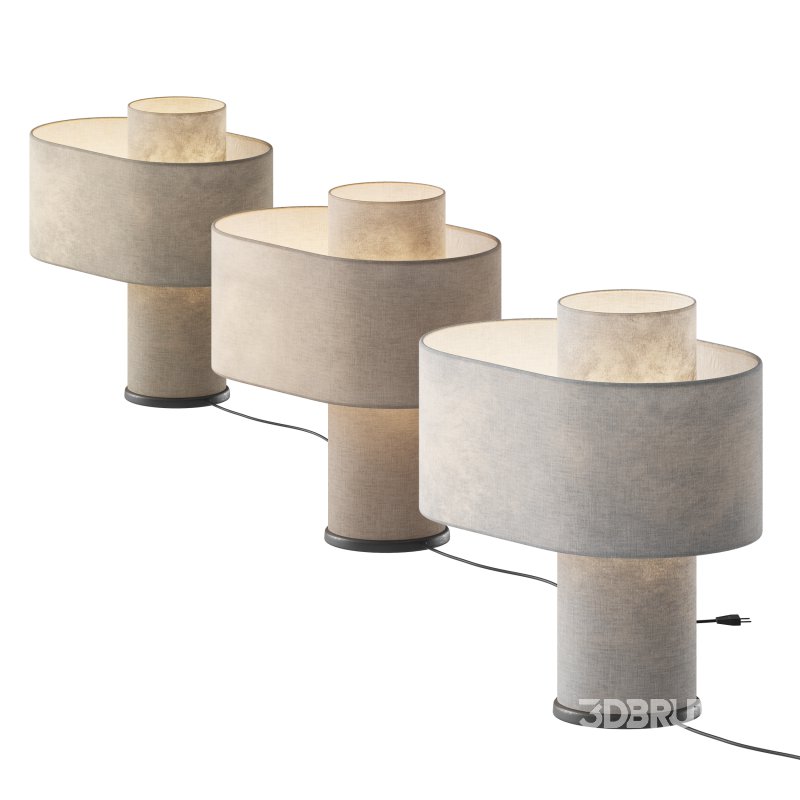 Beige Heron Table Lamp Image 2