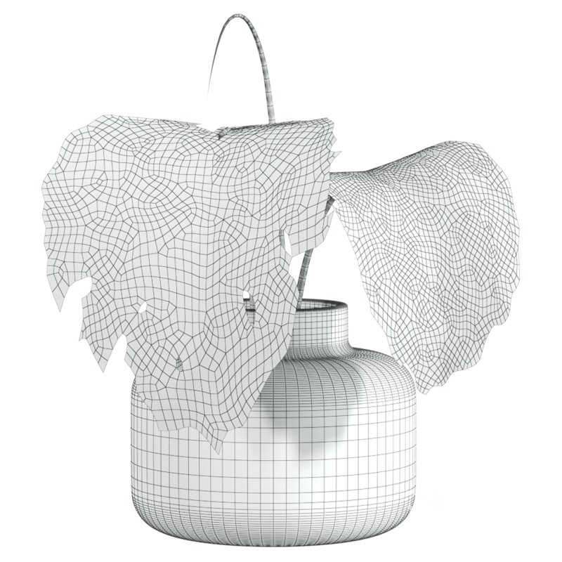 leaf and vase Image 2