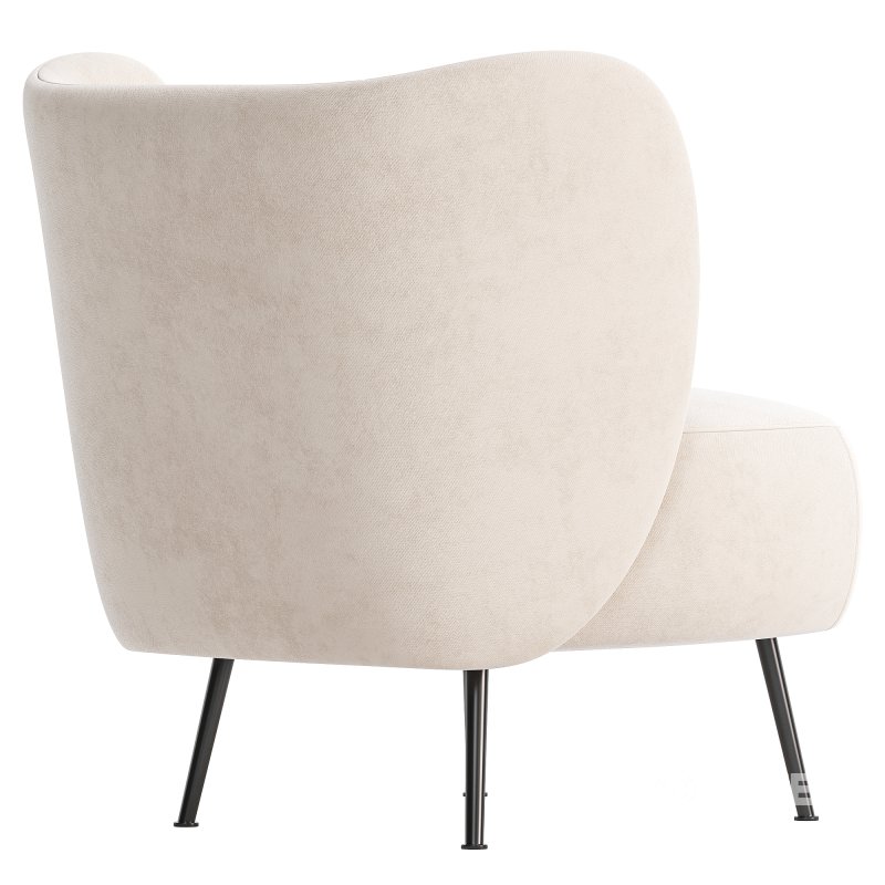 Almenia Upholstered Barrel Chair Image 5