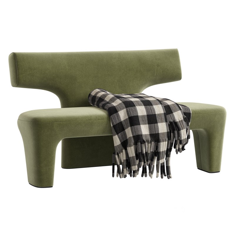 Armless Sofa FURNITURE By LITHO Image 2