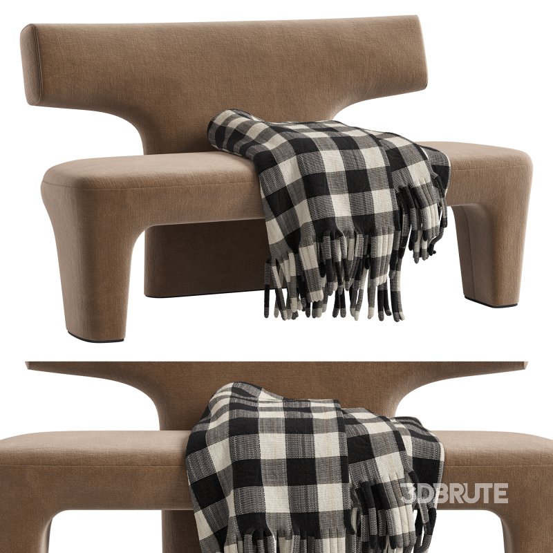 Armless Sofa FURNITURE By LITHO Image 7