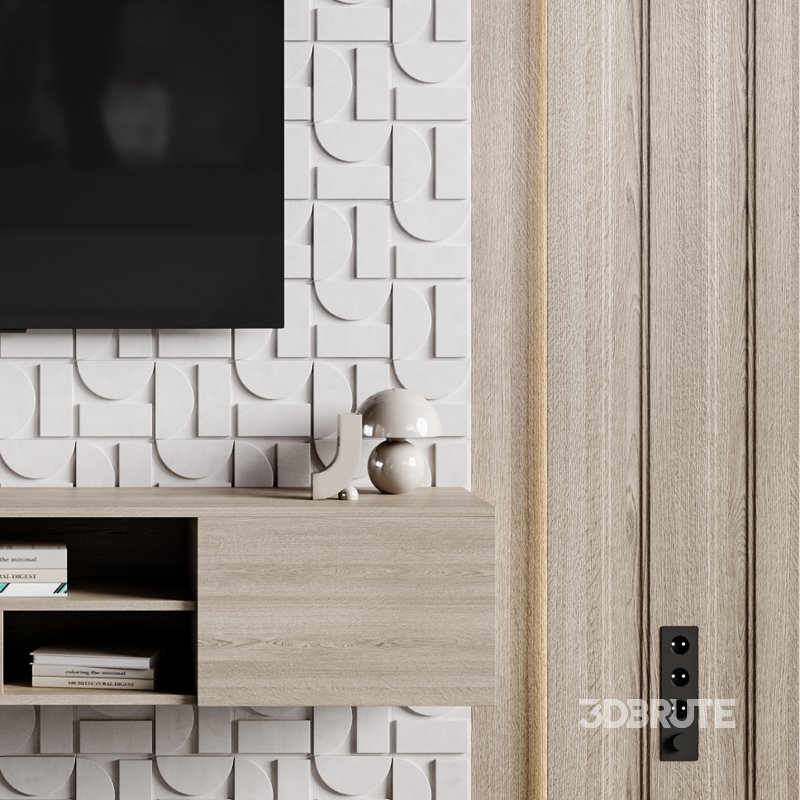 Modern TV Wall 035 Image 7