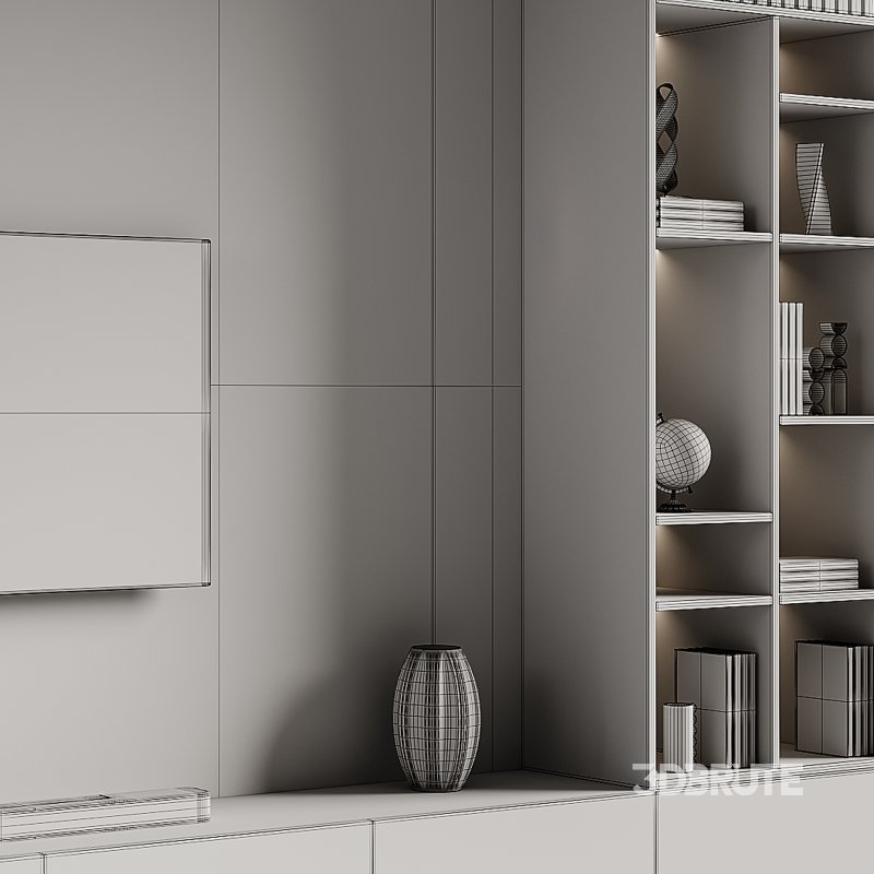 Modern TV Wall 013 Image 15