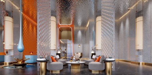 Reception lobby