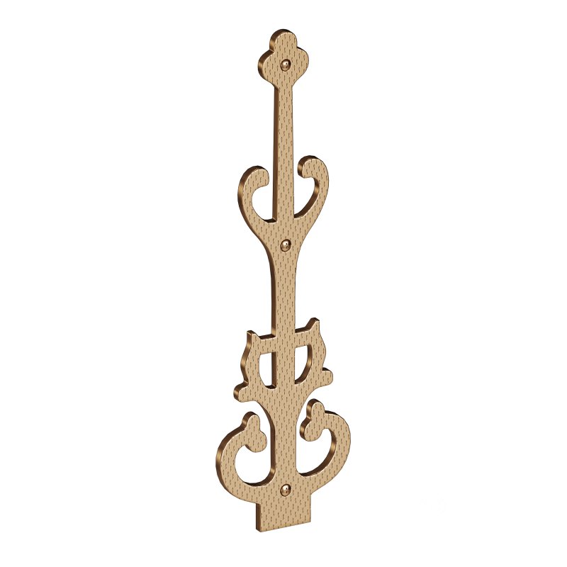 Wrought Iron Dummy Strap Hinge 11″ Door Dummy Hinge Image 2