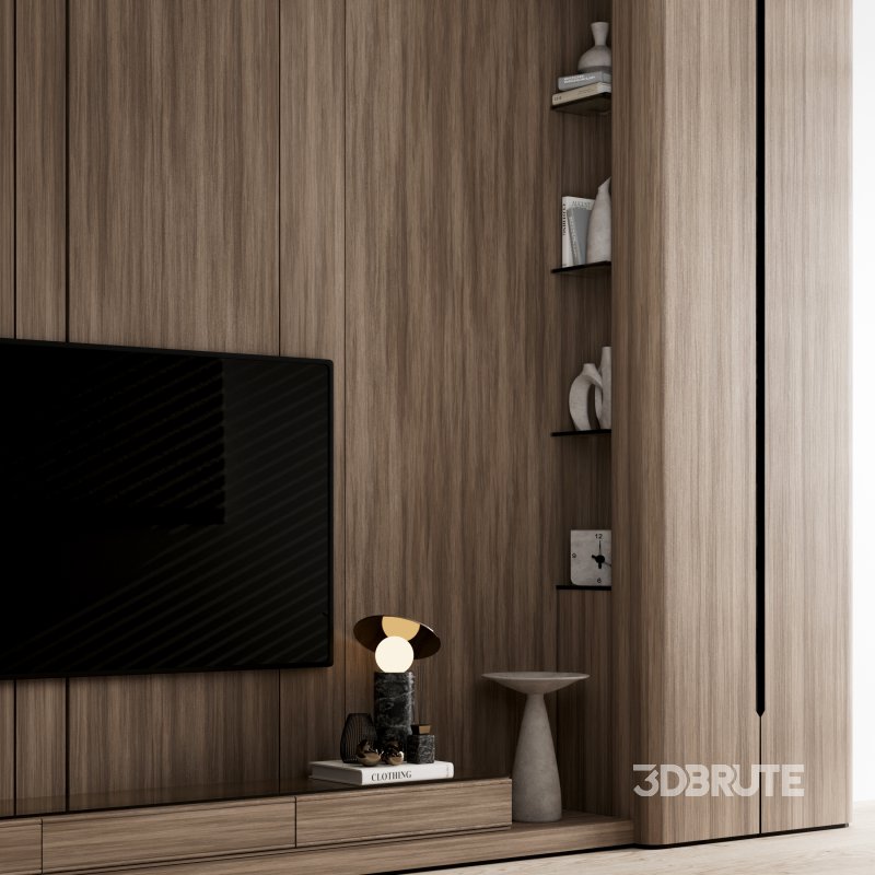 Tv wall set09 Image 3