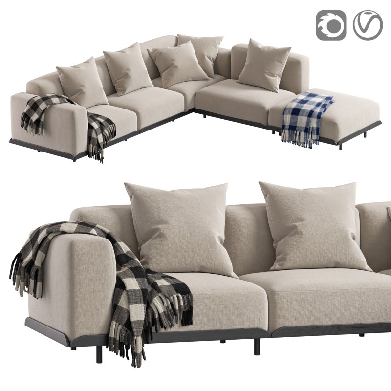Arflex Claudine L Sofa Image 4