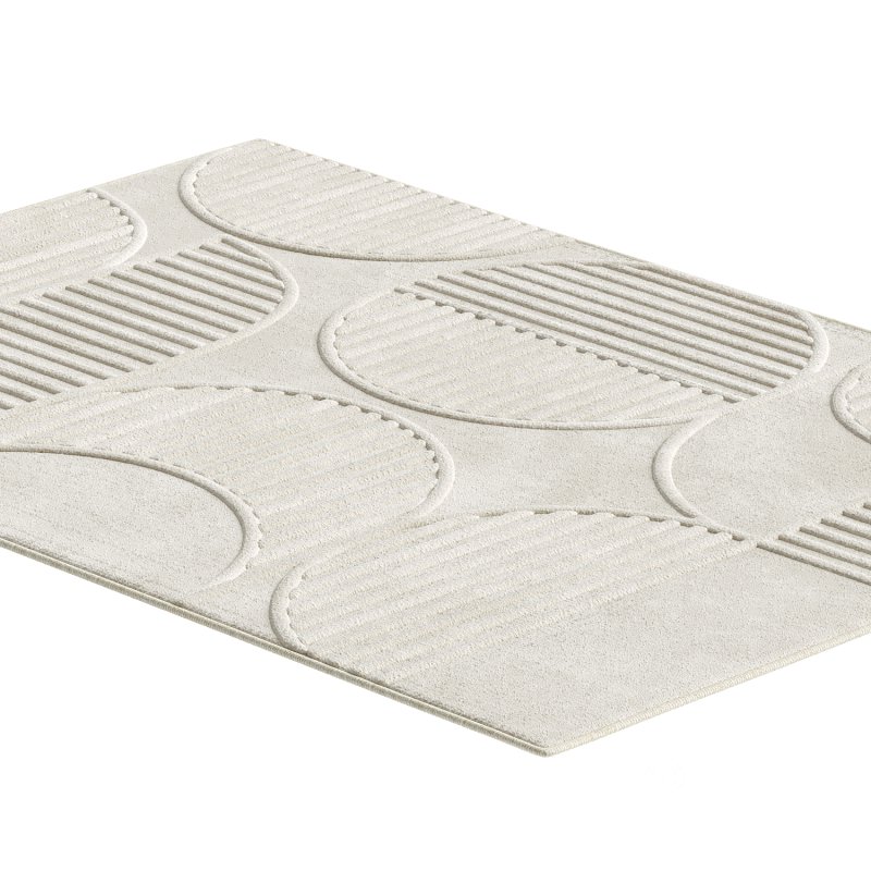 Lotus Leo Rug in Beige Image 3