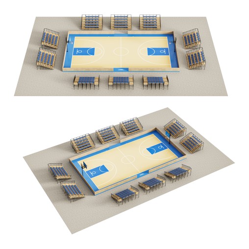 Basketball coart