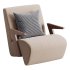 Modern Upholstered Lounge Chair - Thumbnail 6