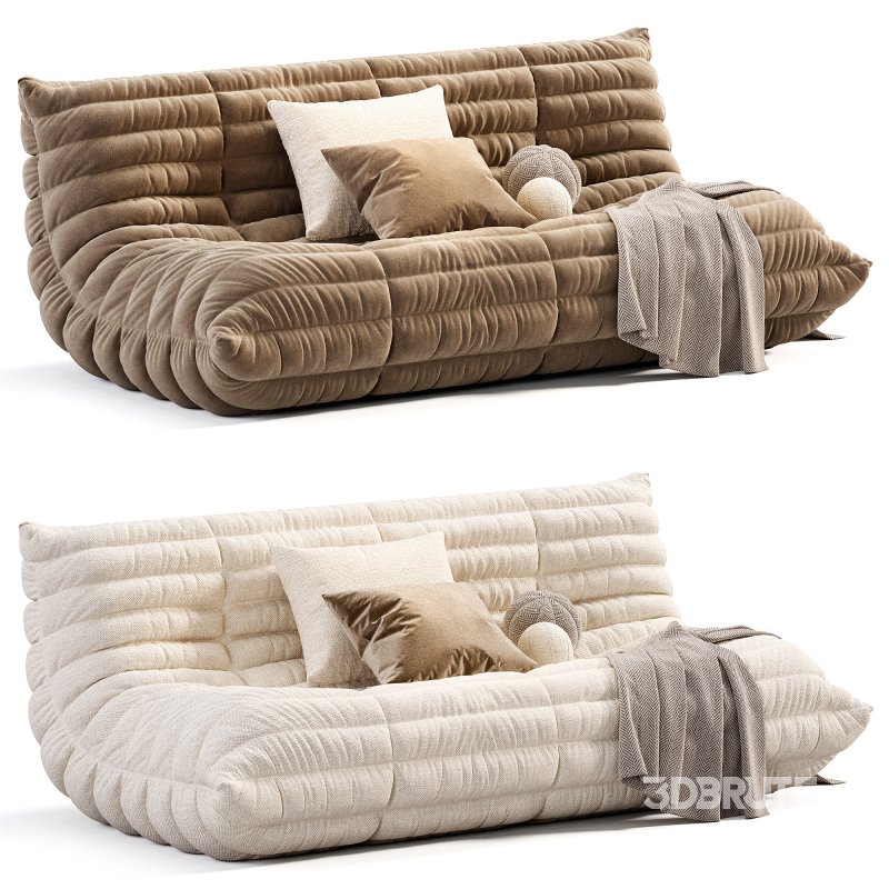 Togo Loveseat By Ligne Roset Image 4