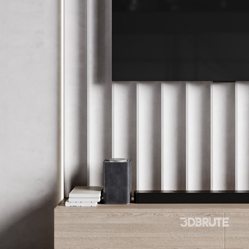 Modern TV Wall 036 Image 8