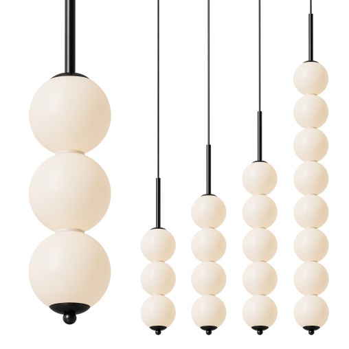 Nordic Brass Spherical Pendant Light