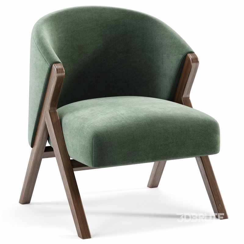 UPHOLSTERED BOUCLE ARMCHAIR By Zarahome Image 6