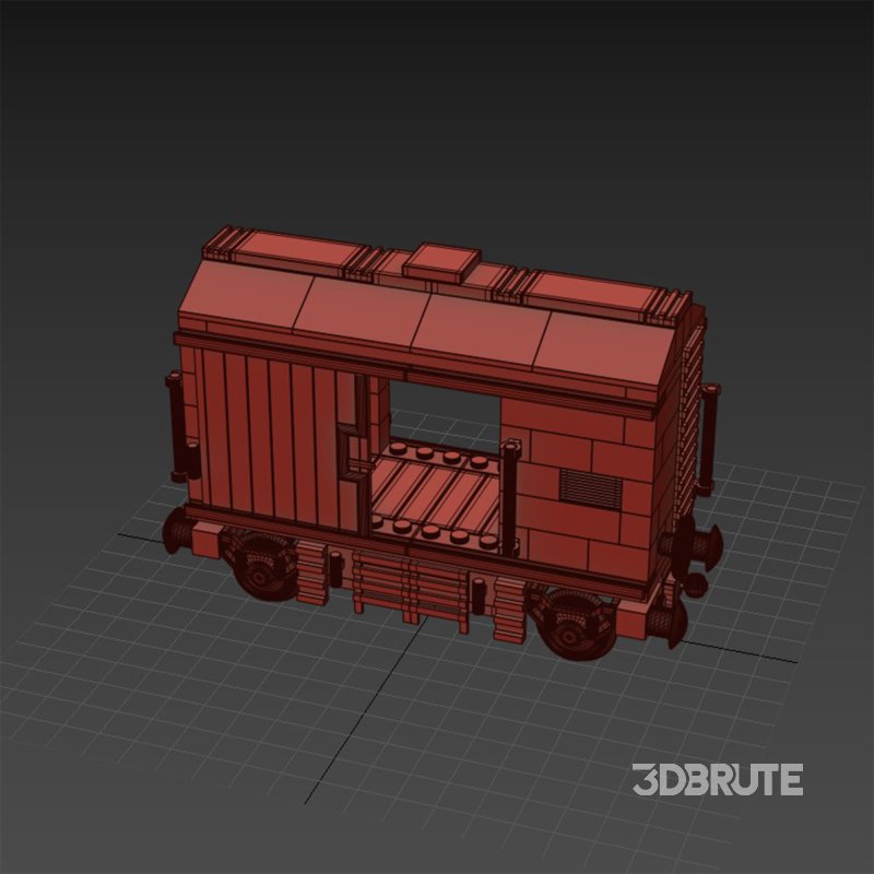 Lego Small Freight Wagon Image 5