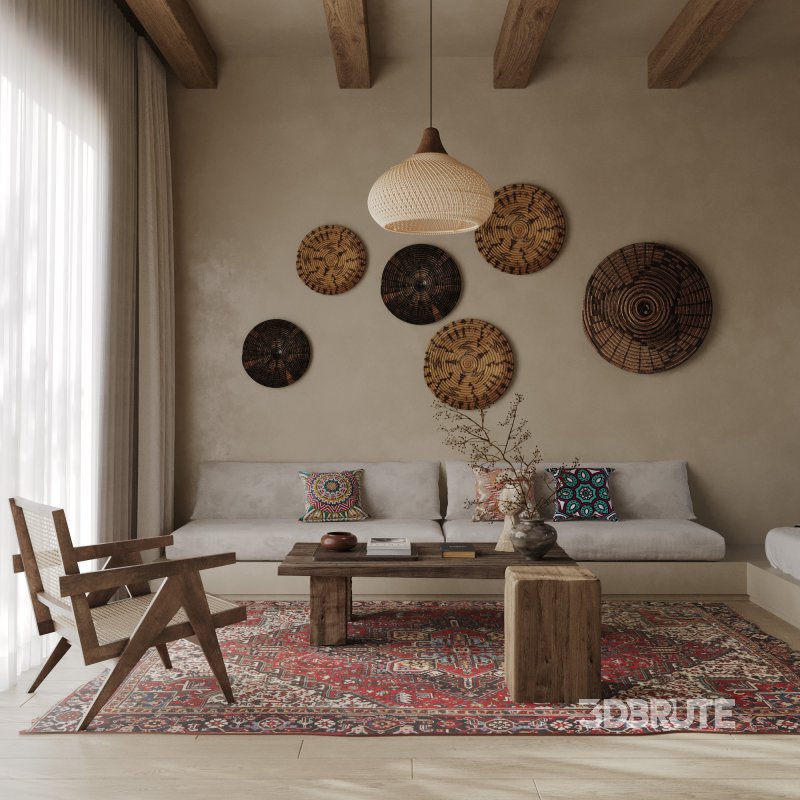 Wabi Sabi double bedroom Image 3