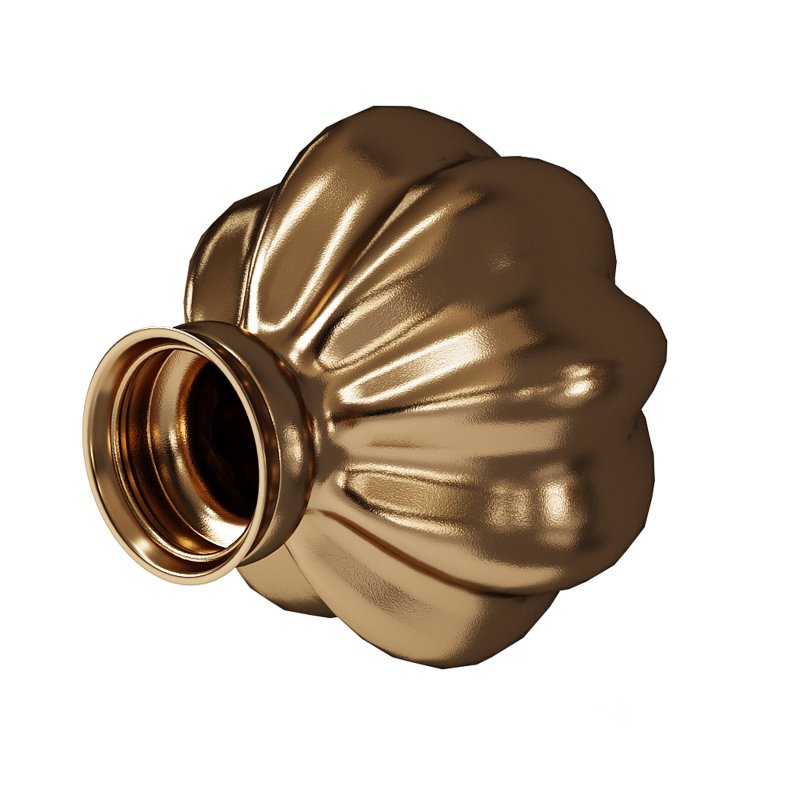 Cabinet Knob Wrought Iron Mission 1.5″ Dia Image 12