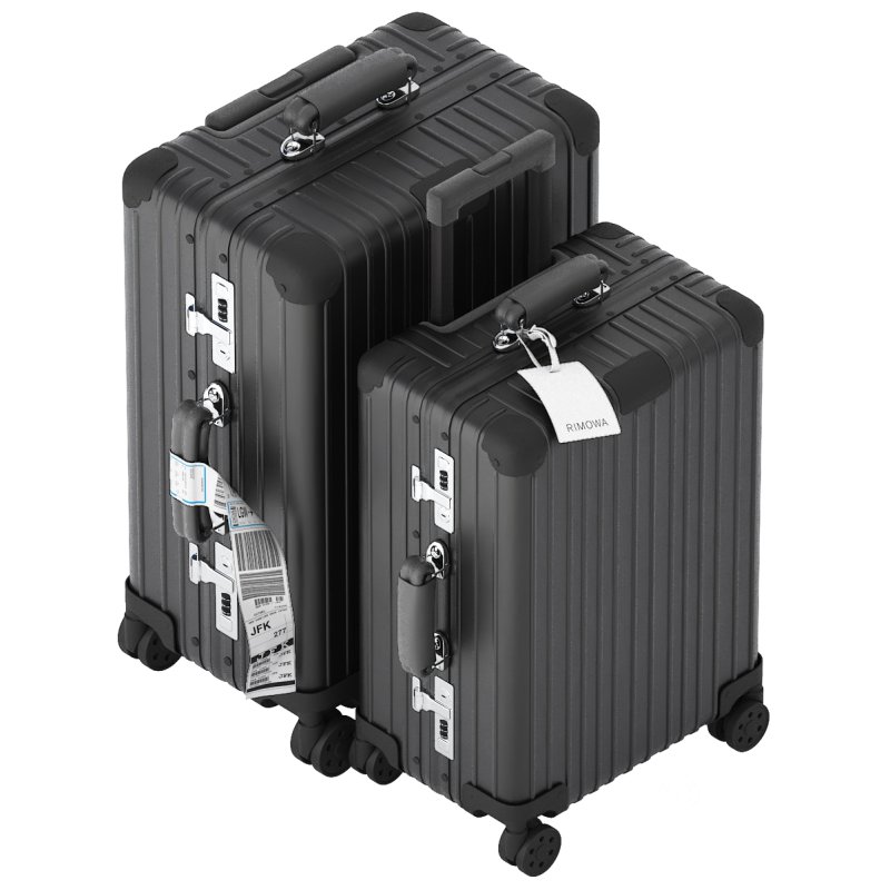 suitcase rimowa classic cabin in black Image 6