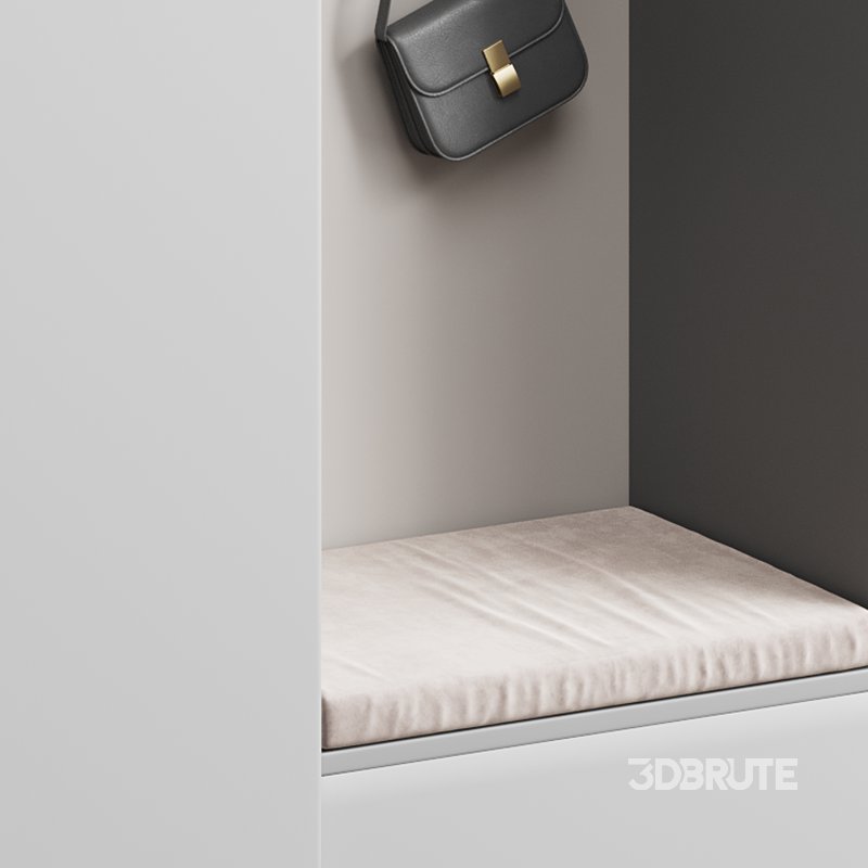 Hallway area with a minimalistic hanger Image 10