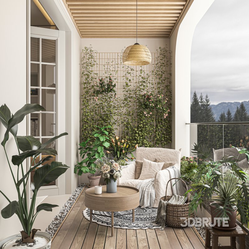 Modern balcony Image 1