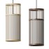 Japanese Zen Bamboo Pendant Light - Thumbnail 4