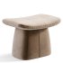 Modern Microfiber Leather Fabric Makeup Stool - Thumbnail 3
