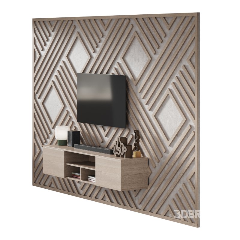 Modern TV Wall 020 Image 8