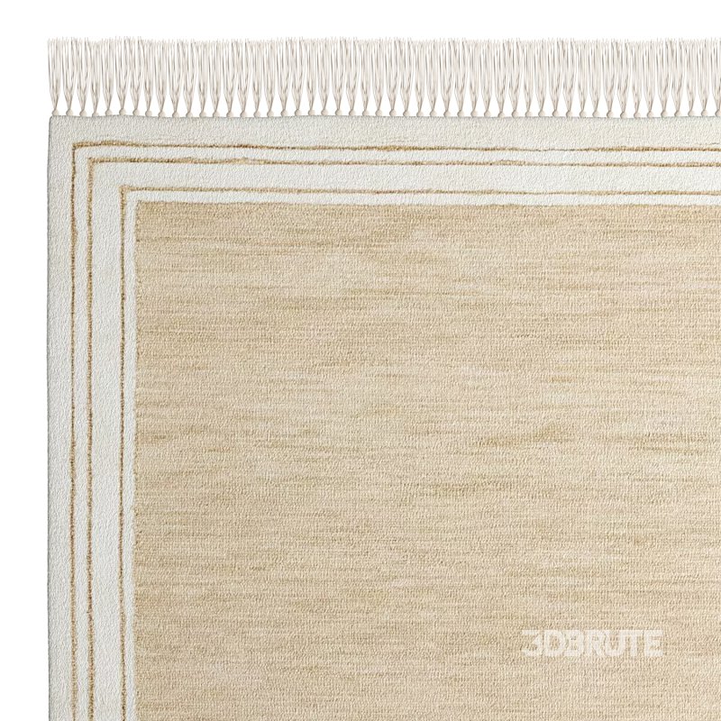 Wool Blend Tufted Tassel Rug Image 4