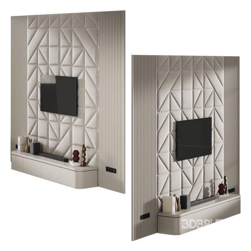 Modern TV Wall 033 Image 12
