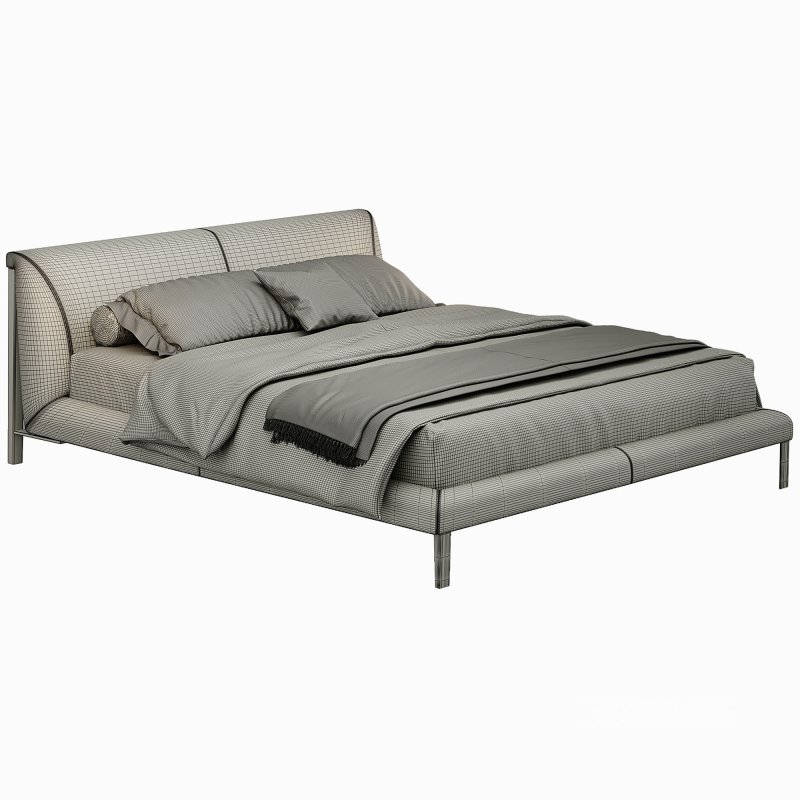 Diamante bed by Natuzzi Image 1