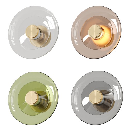 Luna A Disc Sconce