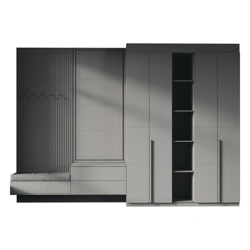 Hallway area with a minimalistic hanger 3 Image 13