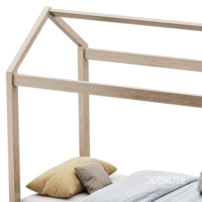 Tate House Canopy Twin Bed Image 9